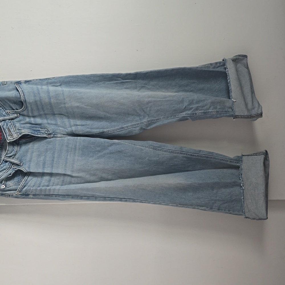 Lucky Brand High Waste Wide Leg Light Wash Jeans - Picture 2 of 9